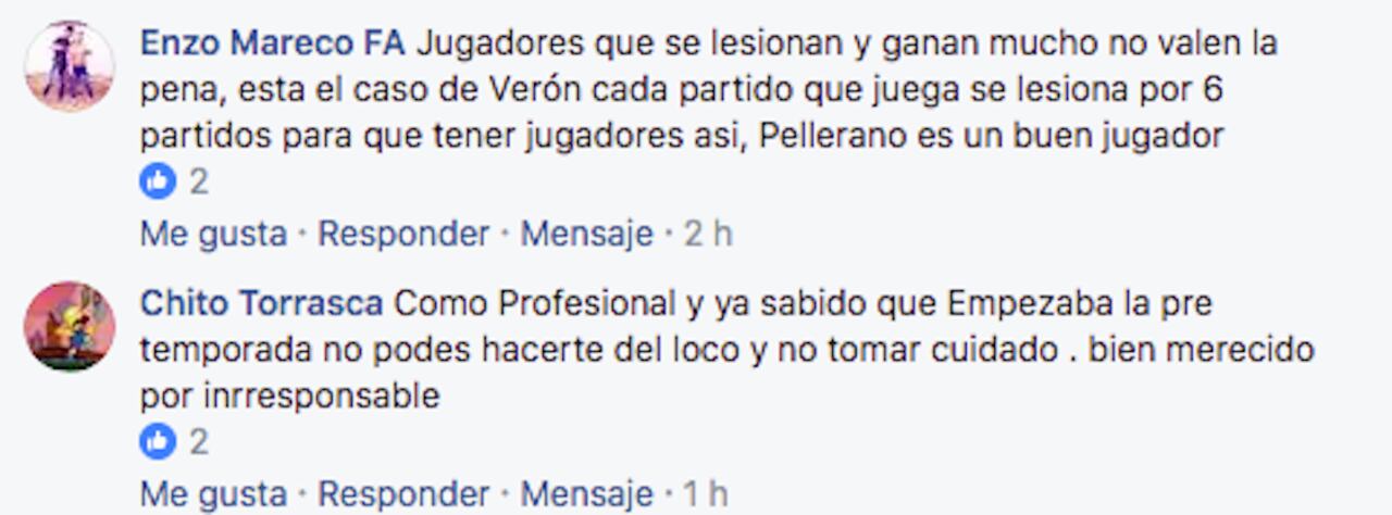 EN FACEBOOK. La perrada se prestó para el debate karape.