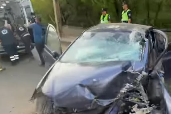 Le dio una epilepsia manejando y causó accidente vai
