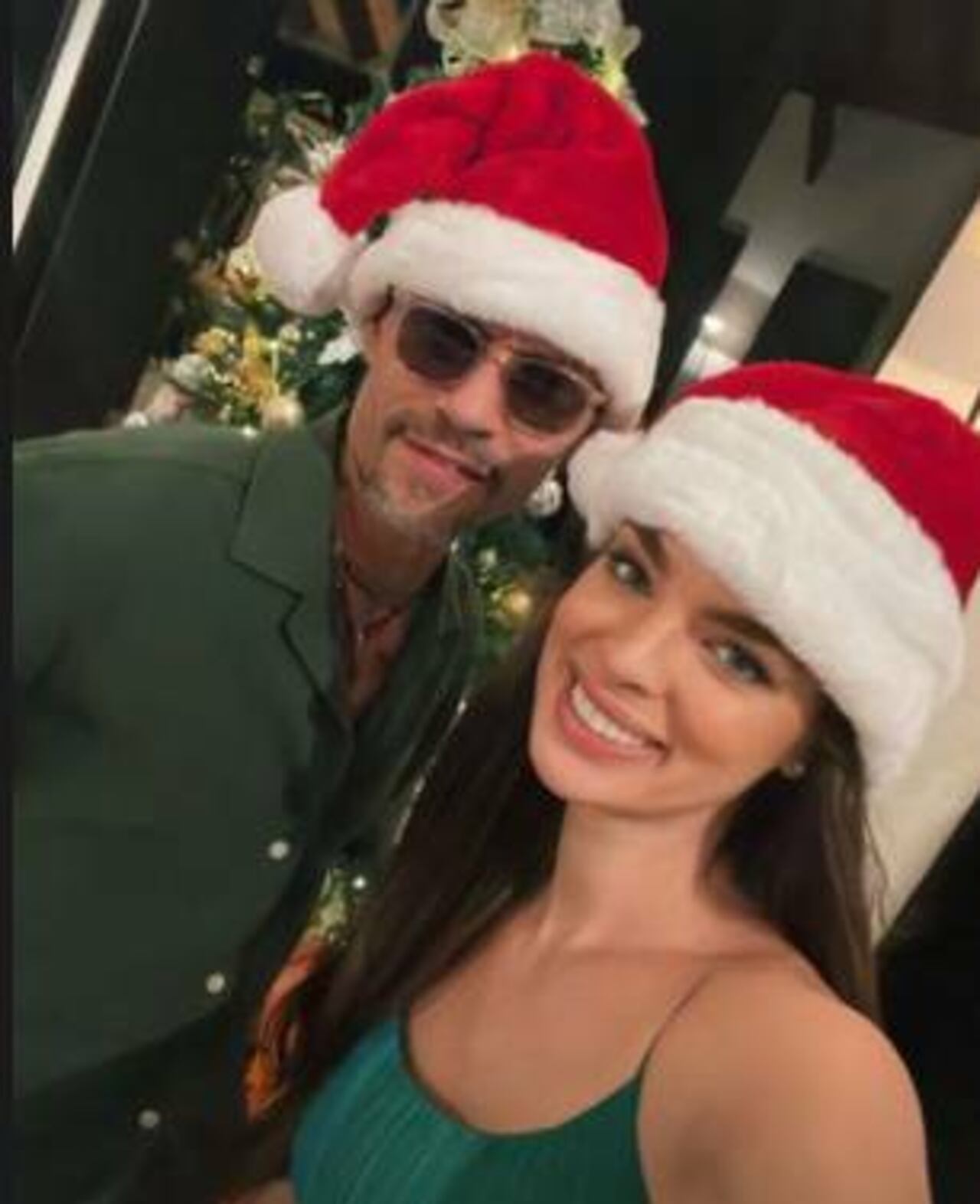 Nadia con Marc, anoche. @nadiatferreira