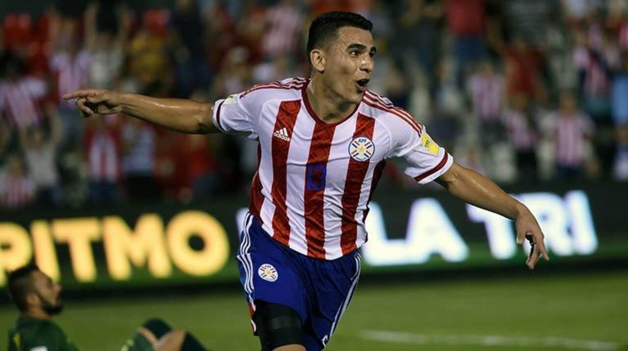 Júnior Alonso, ante Ecuador.