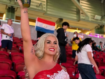 La rubia del mundial y su sentimiento del alma