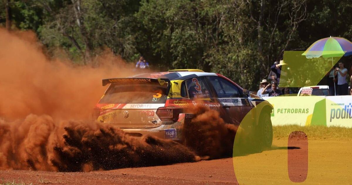 Sapa Rally Image Saba apretó a fondo y cerró la etapa como líder en el Rally de Itapúa ...