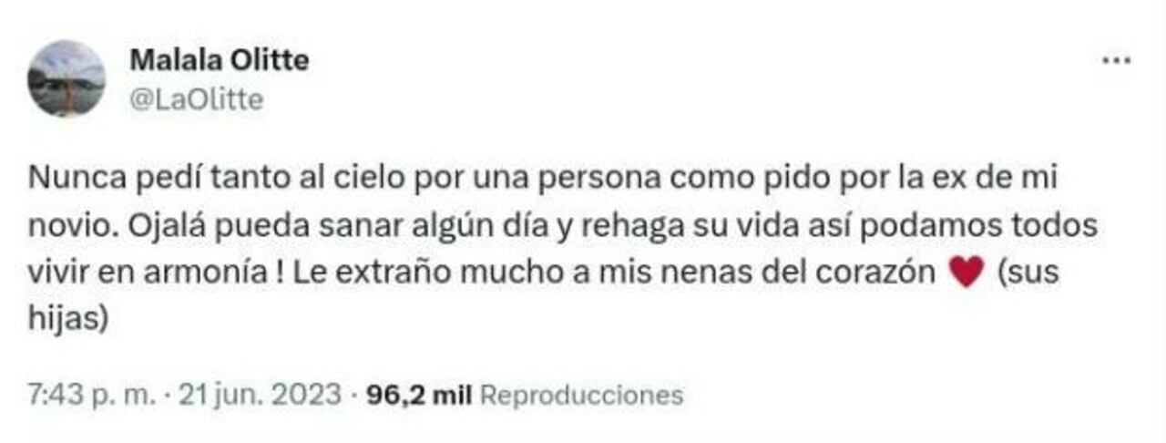 (Foto: @LaOlitte)