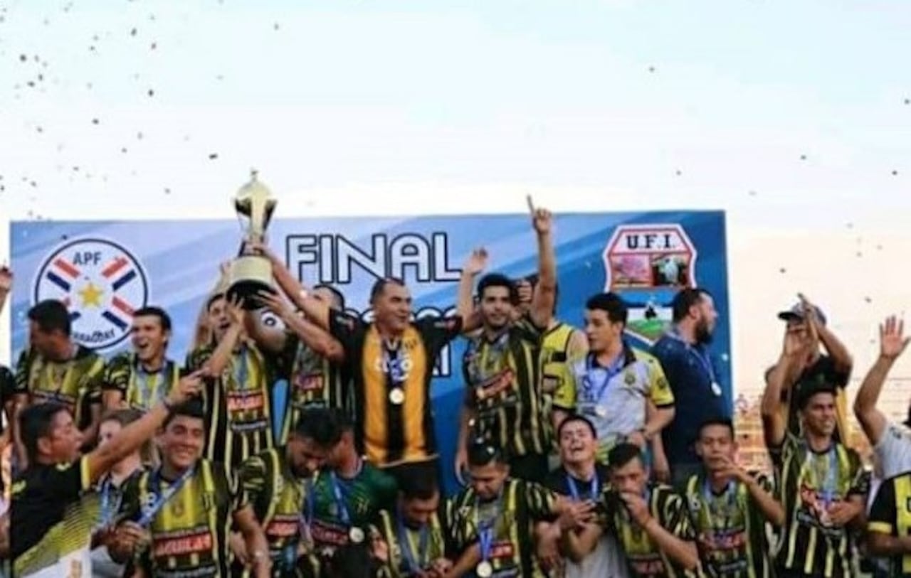 Guaraní de Santísima Trinidad, campeón en el año 2019, estará este año en la Intermedia.