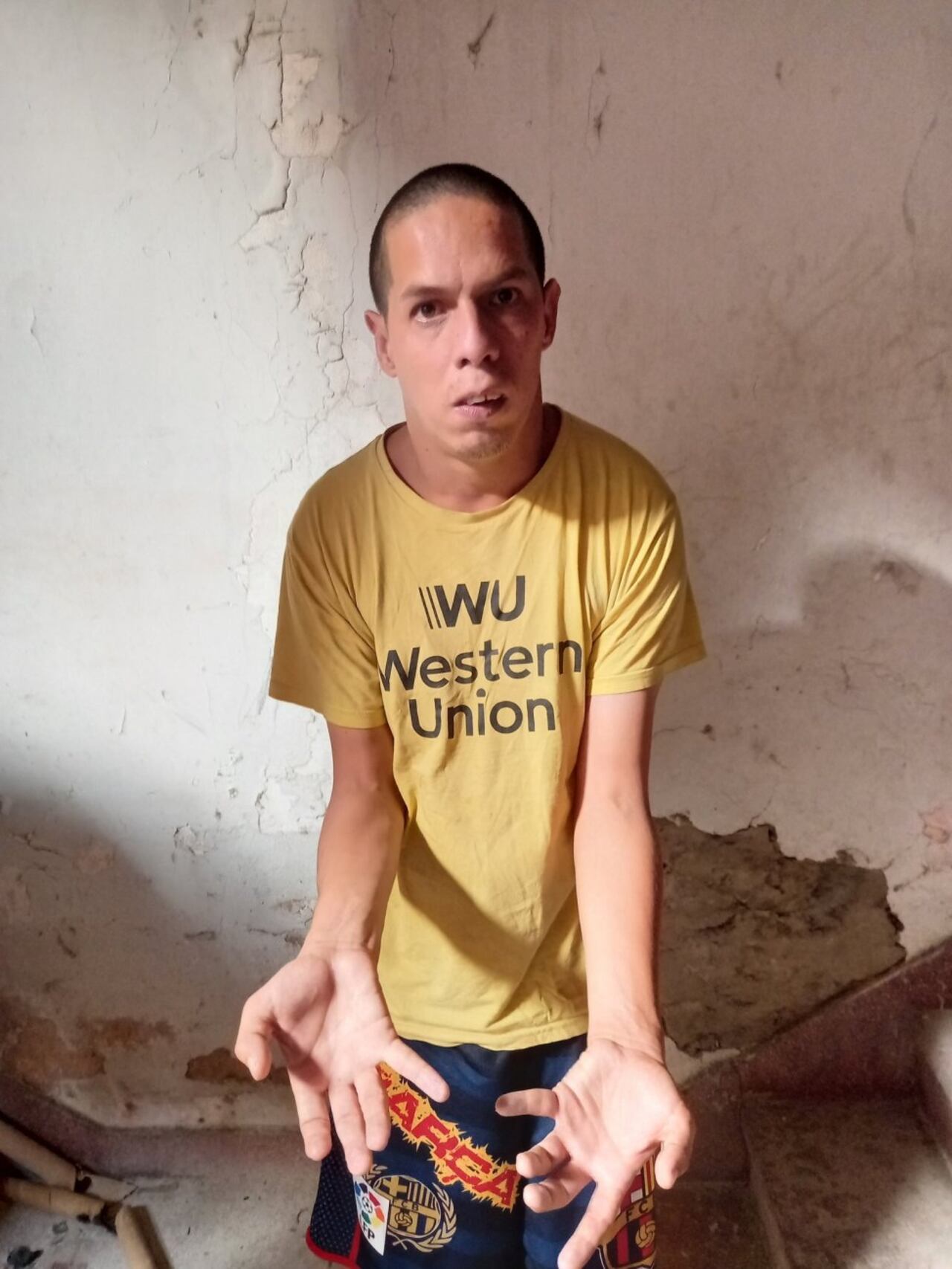 Fernando Verón, el joven que contó lo que sucedió. Foto: @enriqueopezarc