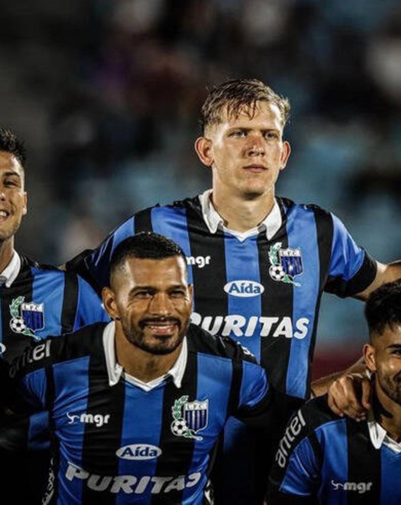 Miguel Samudio ndaje quiso hacerle "soplo" a su compañero Ignacio Rodríguez. (X - @_nacho03)