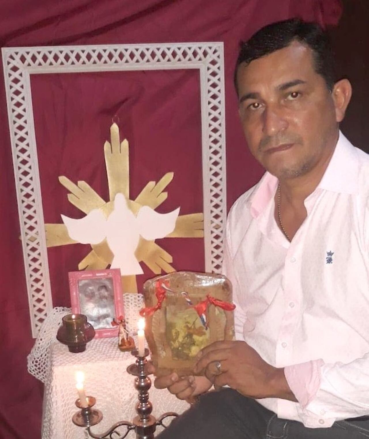 La estampa que heredó de su mamá.