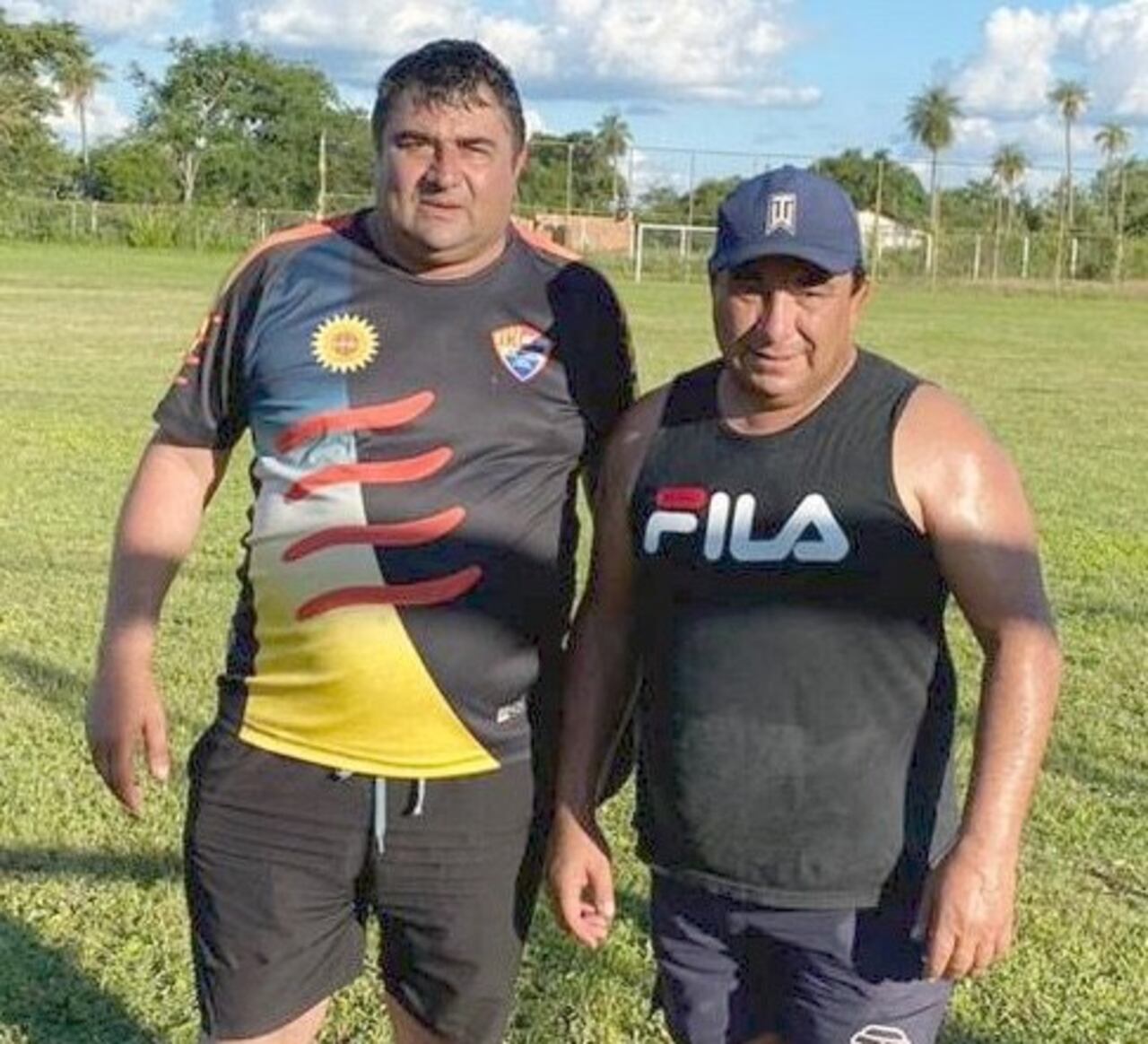 Con Juan Marecos.