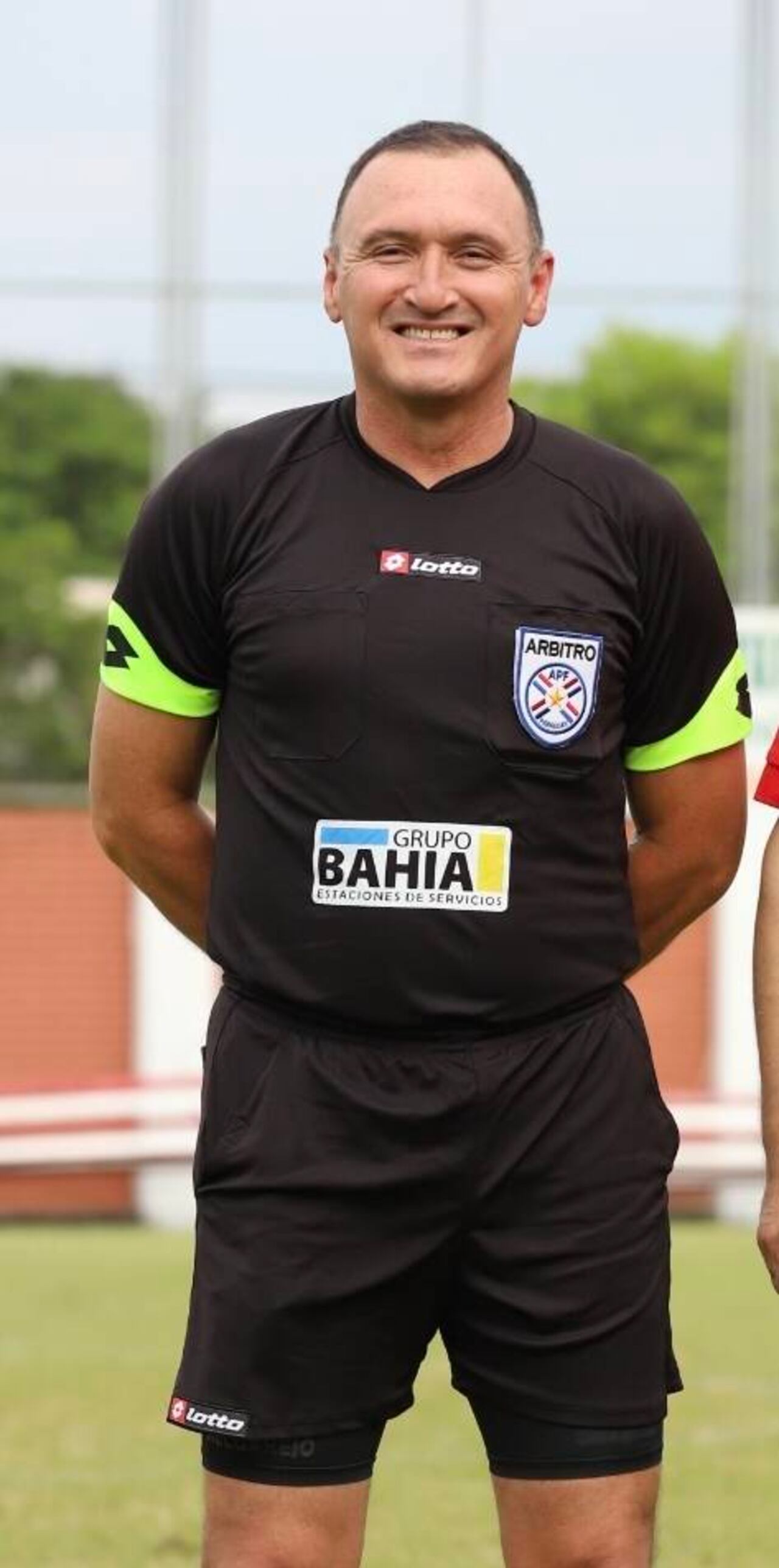Sergio Melgarejo, exárbitro y antimotín.