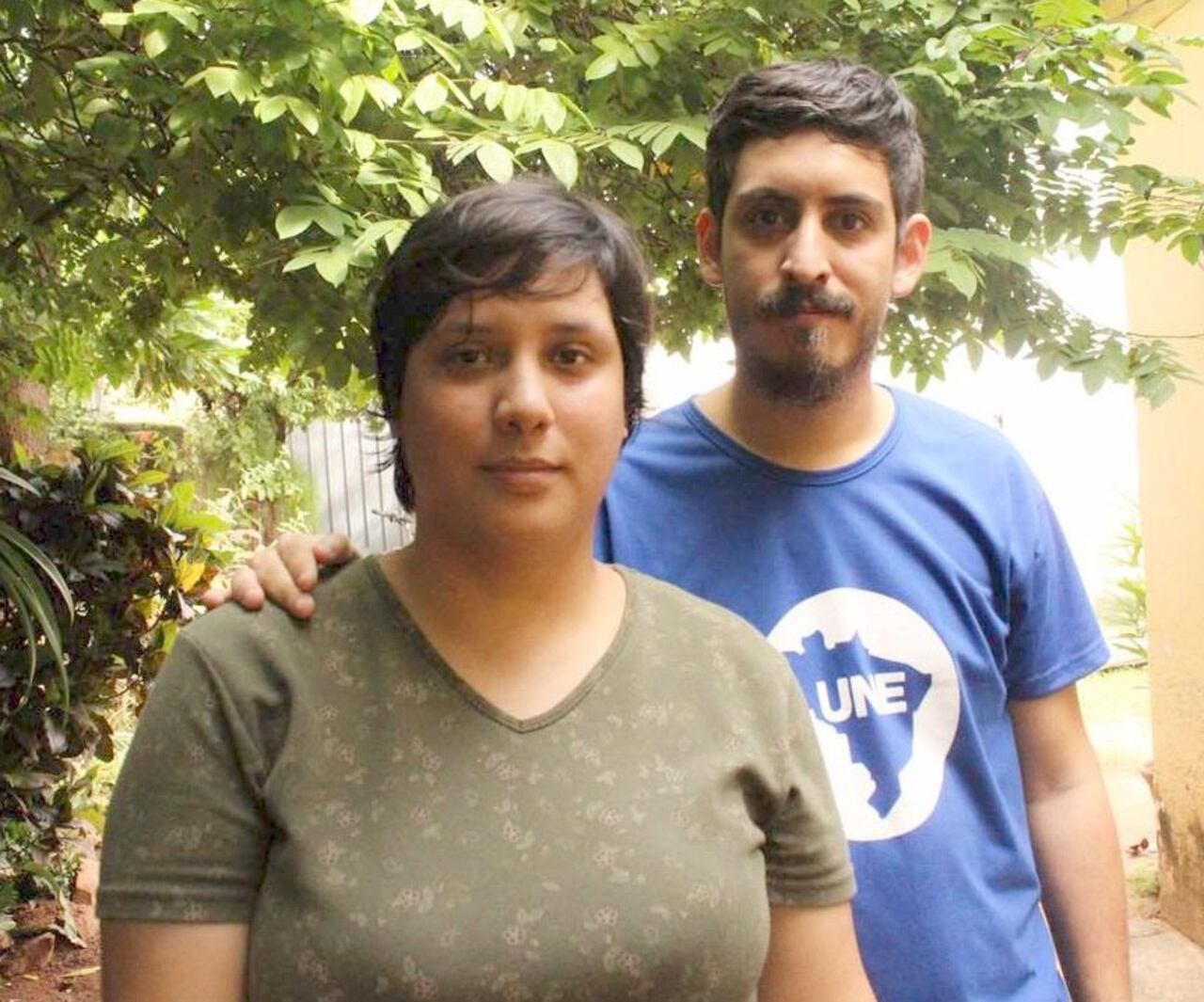Pamela Meza y Álvaro Ferreira, los capos del pin.
