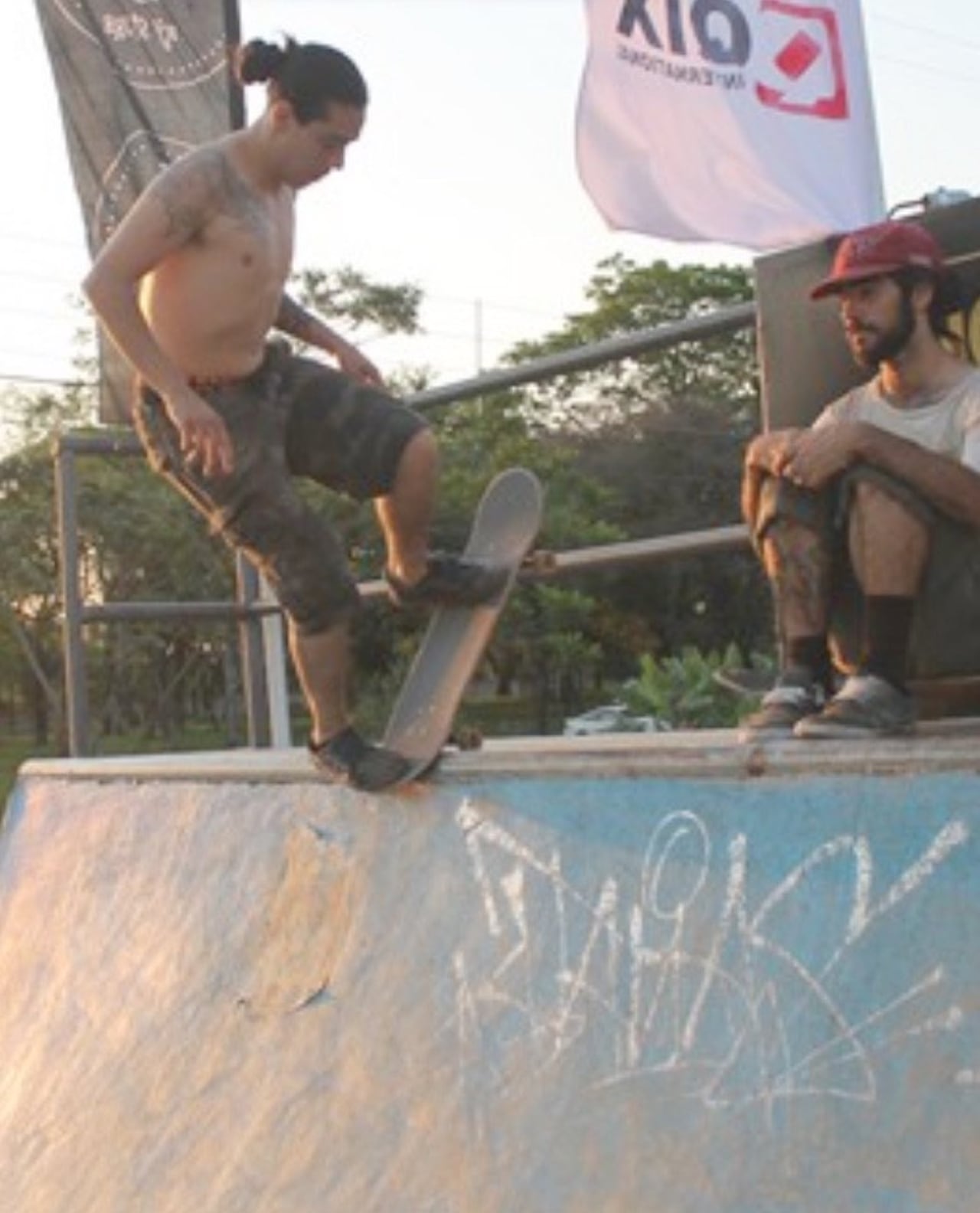 Después de muchos meses, Gran Asunción volvió a tener una competencia. Foto: Miguel Gómez víaskateboarding.com.py