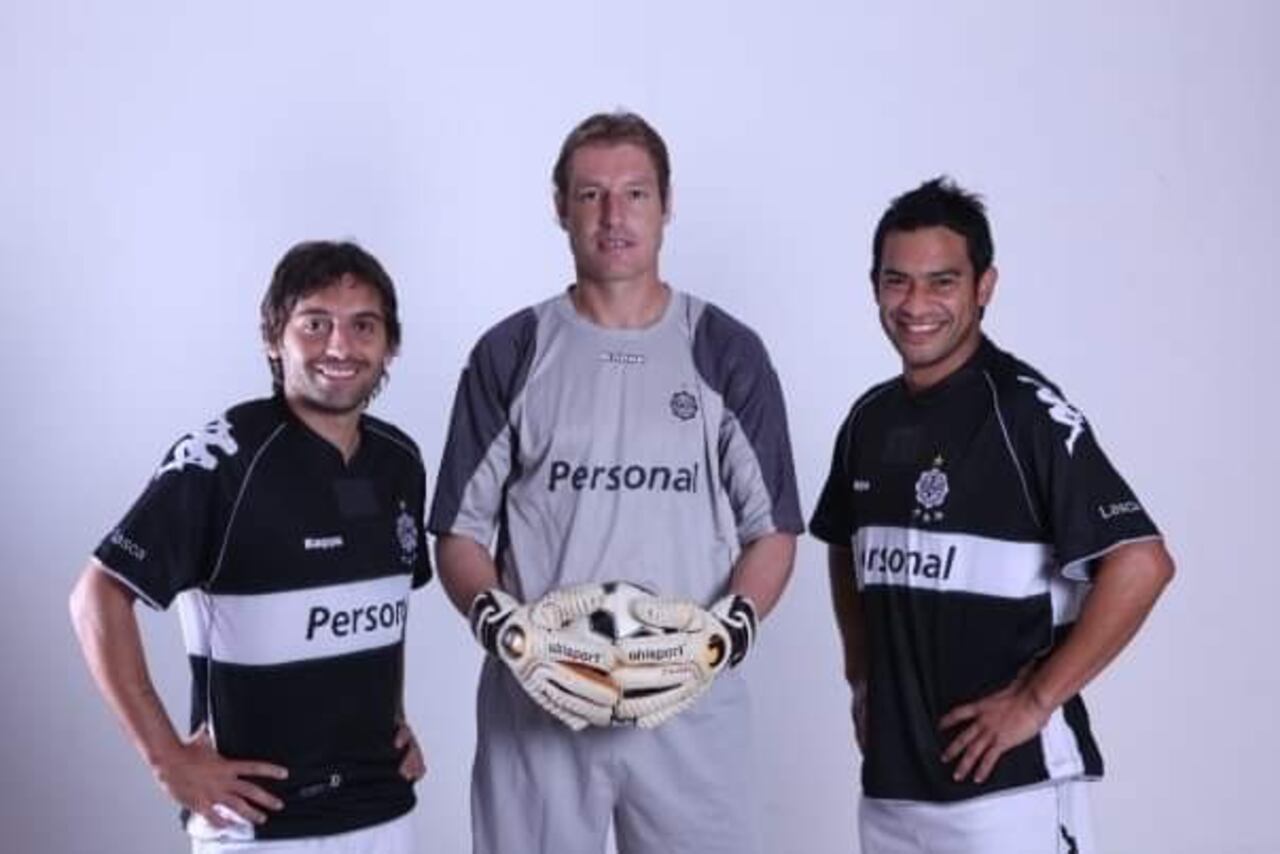 Legión extranjera de hace 10 años. Martín Ligüera, José Buljubasich y Carlos Ruiz.