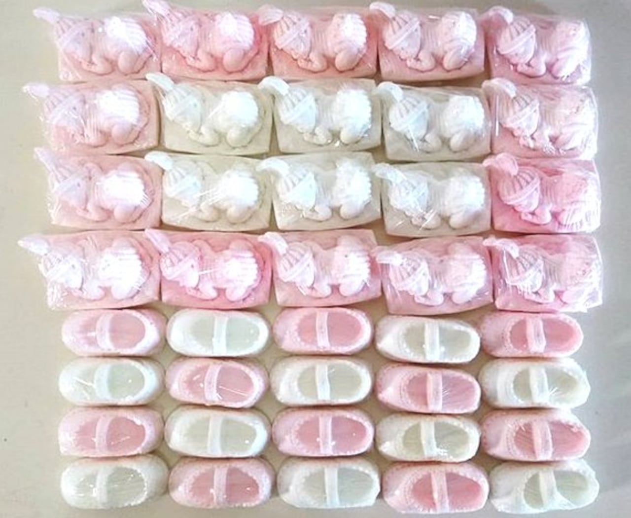 Recuerditos para baby shower de jabón.