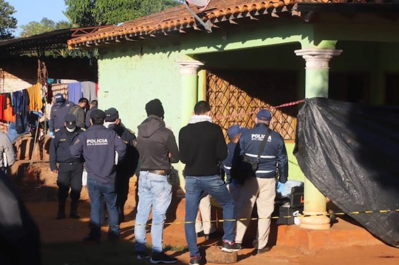 La casa ya fue entregada a familiares.