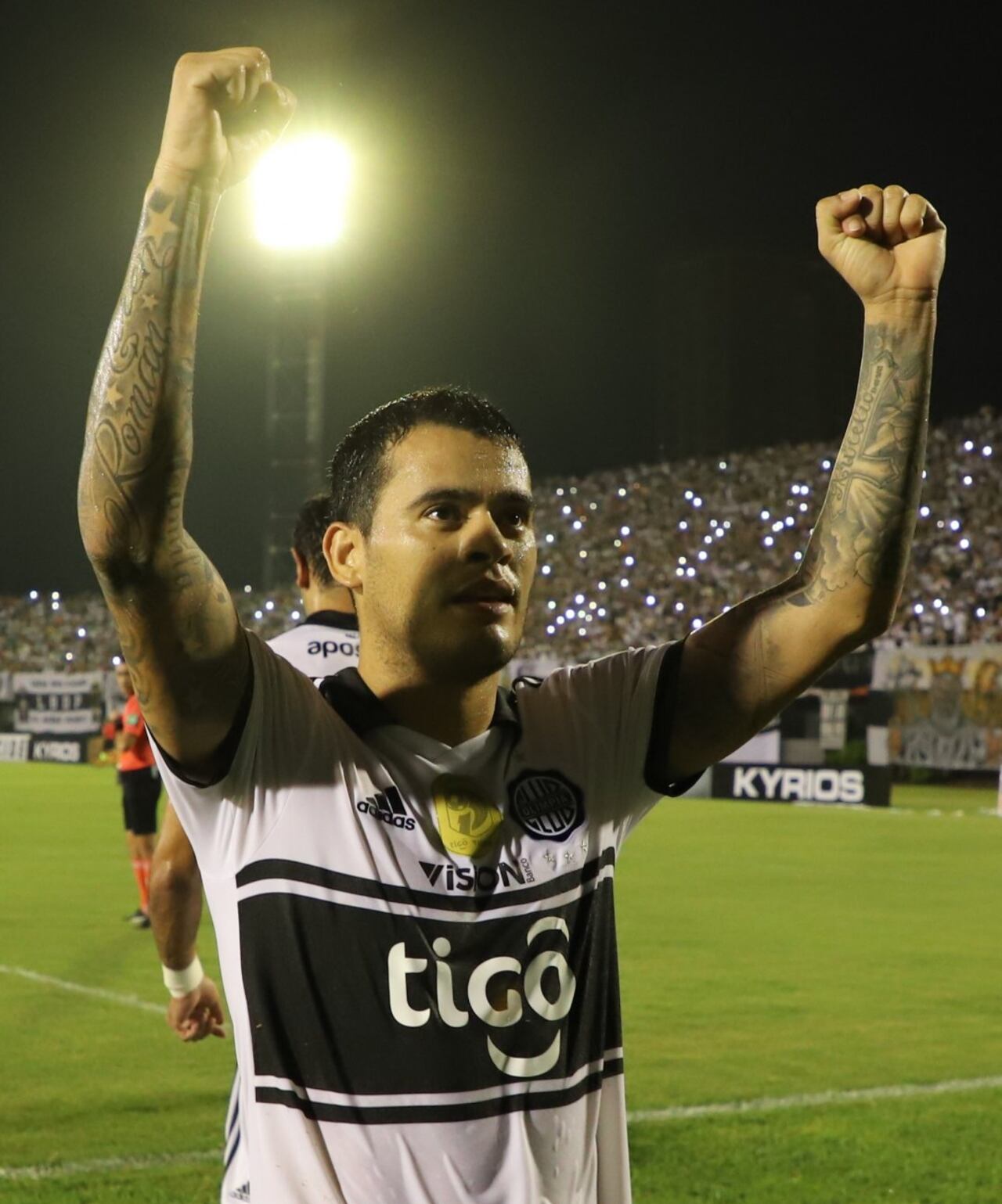 William Mendieta, jugador de Olimpia.