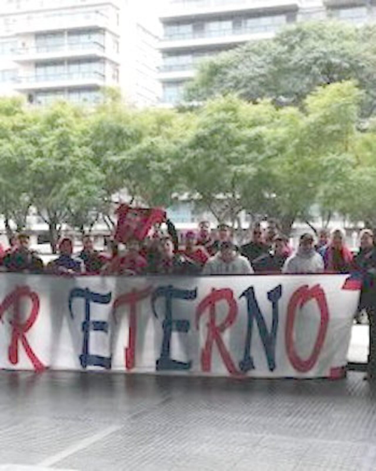 Los cerristas brindaron un cálido recibimiento al plantel.