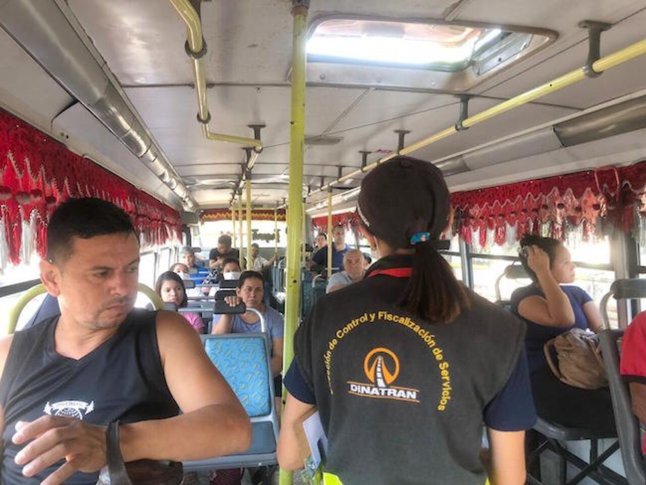 Recién en horas de la tarde el servicio empezó a cumplir con lo que se dispuso. GENTILEZA