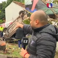 Tatacho protagonizó aparatoso accidente