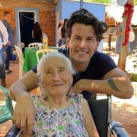Ñandereja anga la abuelita de Haedo