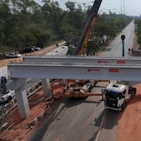 El viaducto de Las Residentas va tomando forma