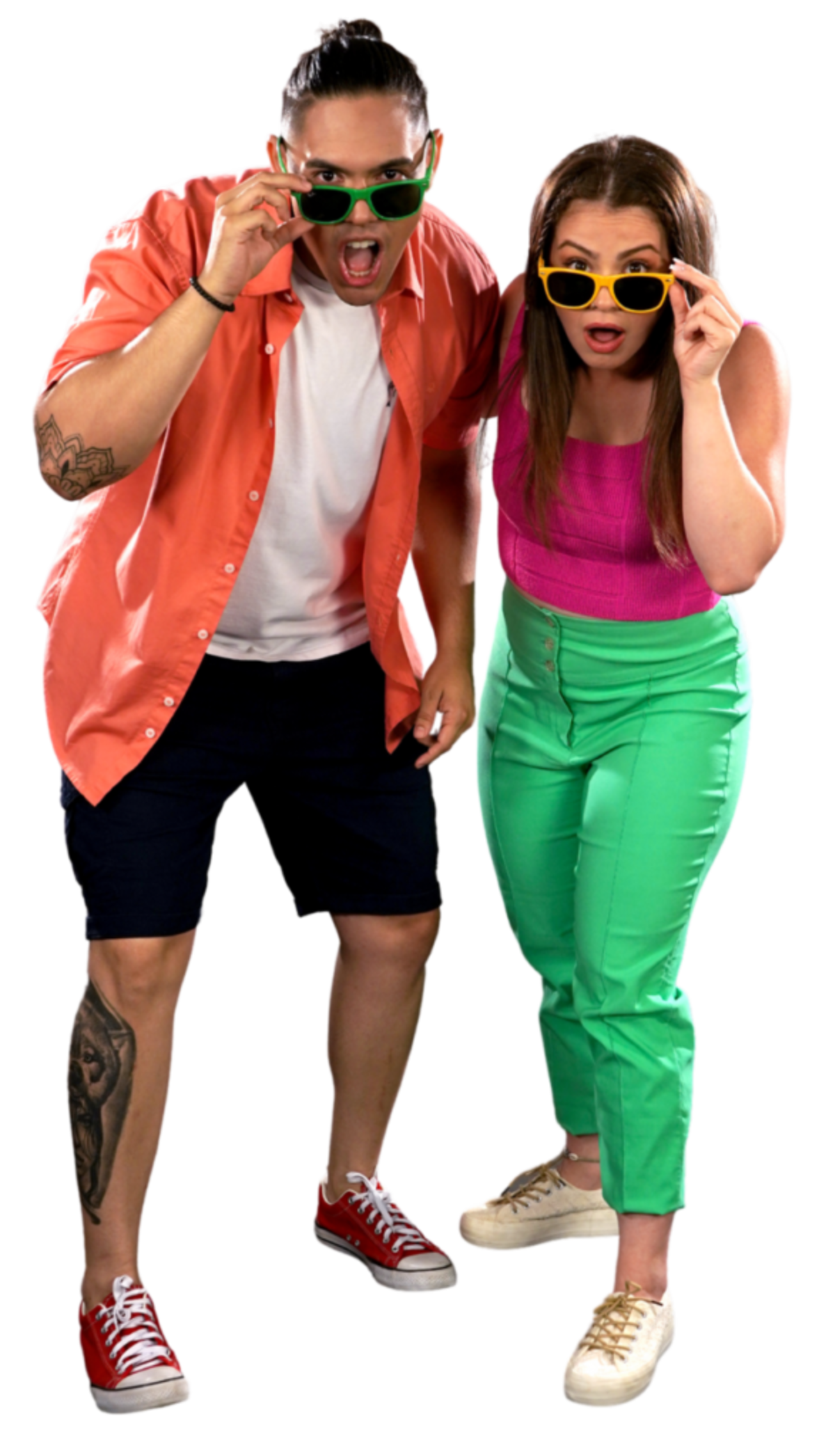 Elias Aguilera y Jessie Brugada estarán como cronistas. (Gentileza)