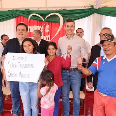 27 familias indígenas estrenan casa propia en Paso Yobái