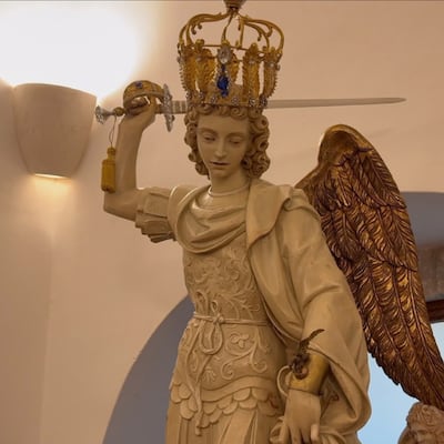 La espada de San Miguel llega a Paraguay y recorrerá varias ciudades