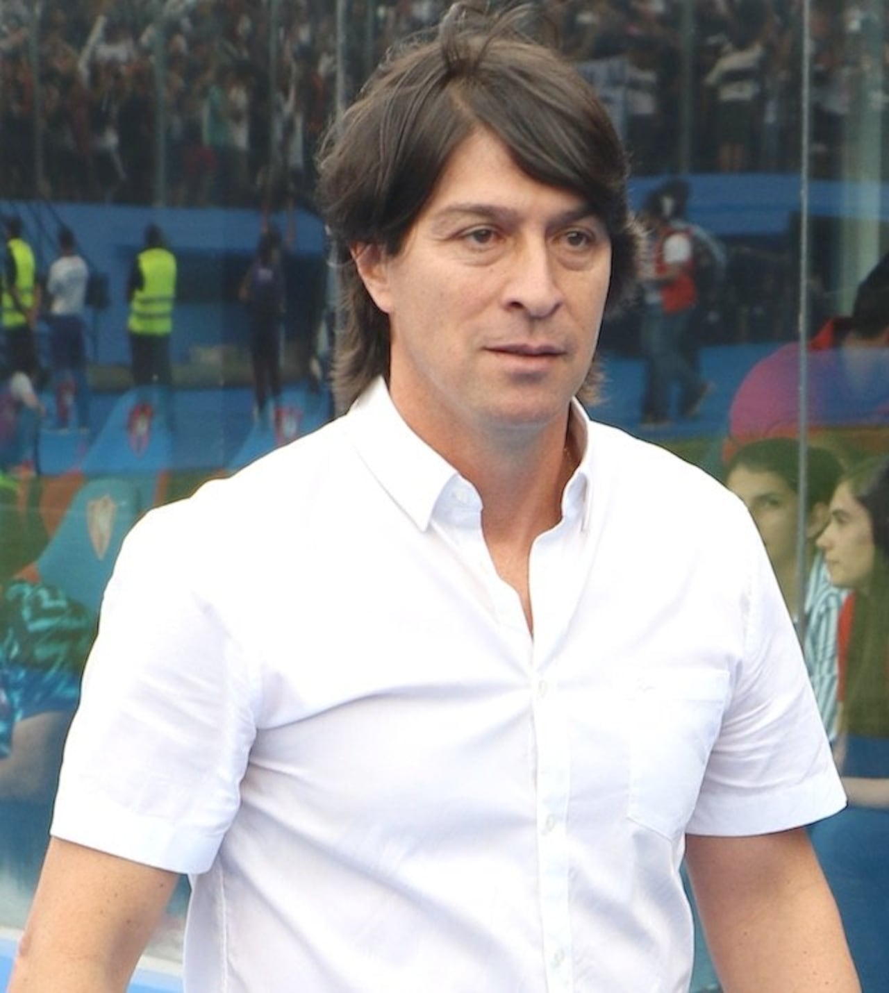 Daniel Garnero, DT del puntero Olimpia, que va por el “tetra”.