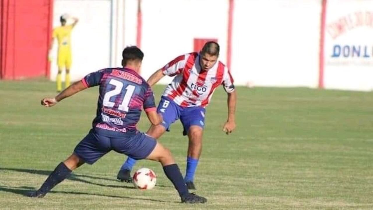 Jorge Brítez, mediocampista del Benjamín Aceval.