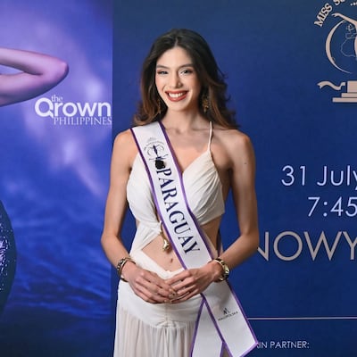 ¡Una pena! Ceci Romero no logró clasificar a las semifinales del Miss Supranational