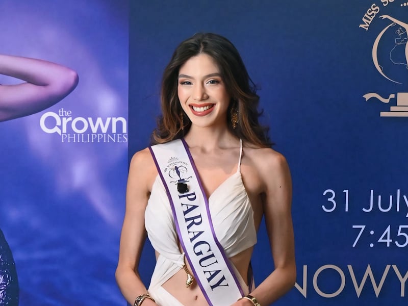 ¡Una pena! Ceci Romero no logró clasificar a las semifinales del Miss Supranational