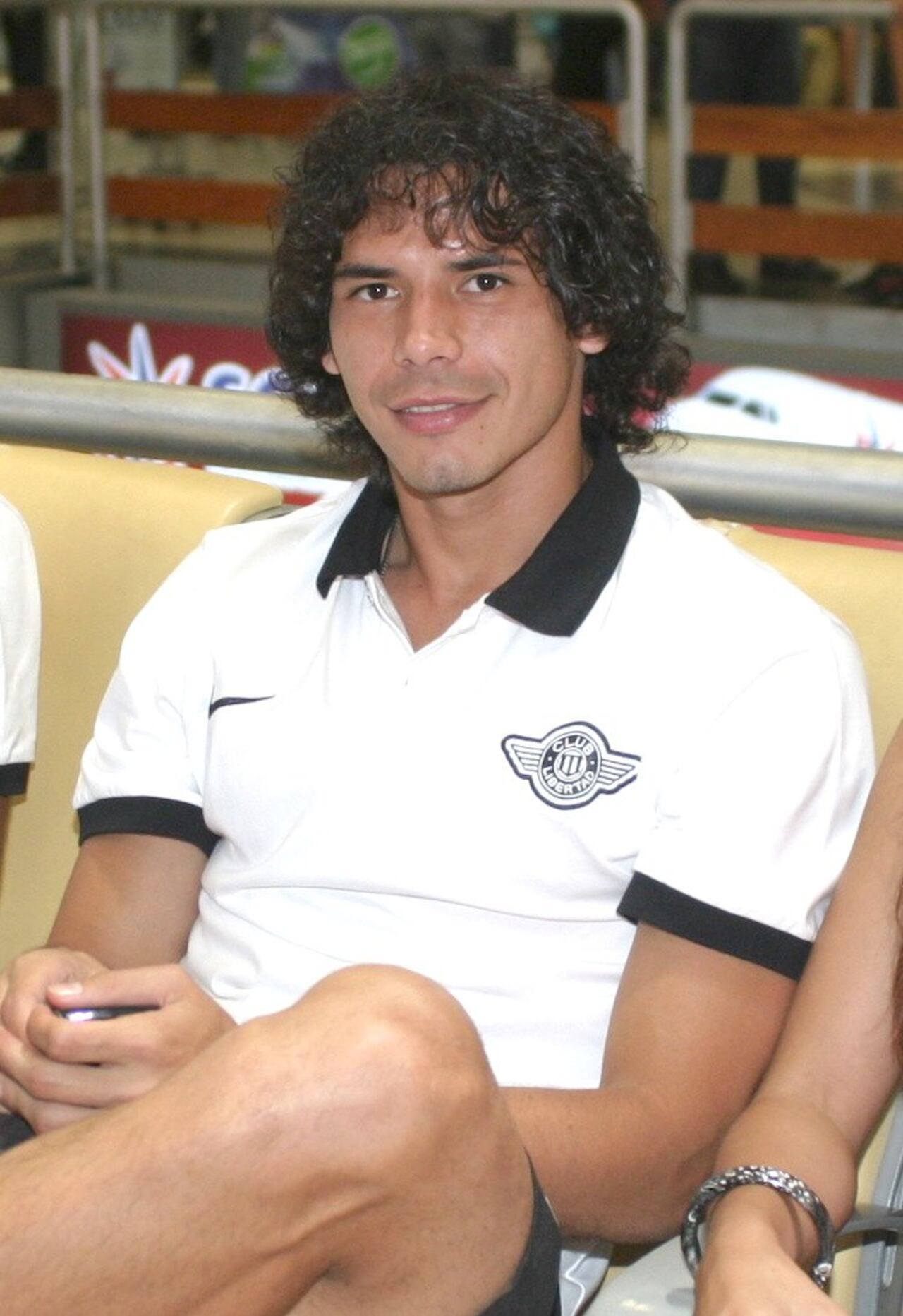 Nery Bareiro cuando defendía la casaca de Libertad.