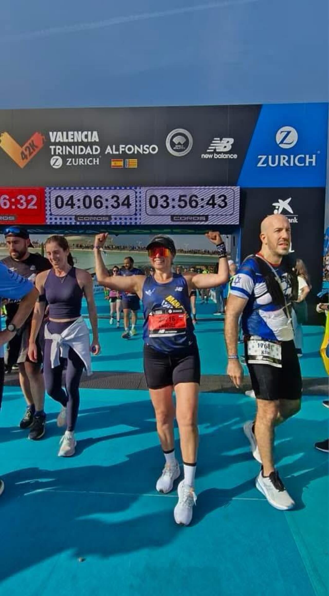 Lo que más le motiva a correr es el recuerdo de su niña.