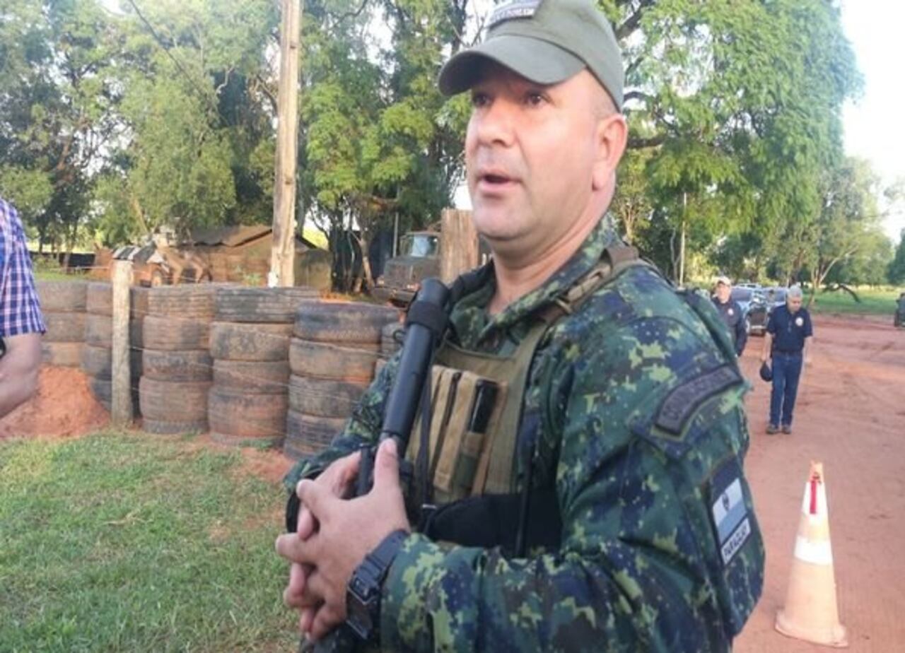 Vocero de la FTC, Tte. Coronel Luis Apesteguia