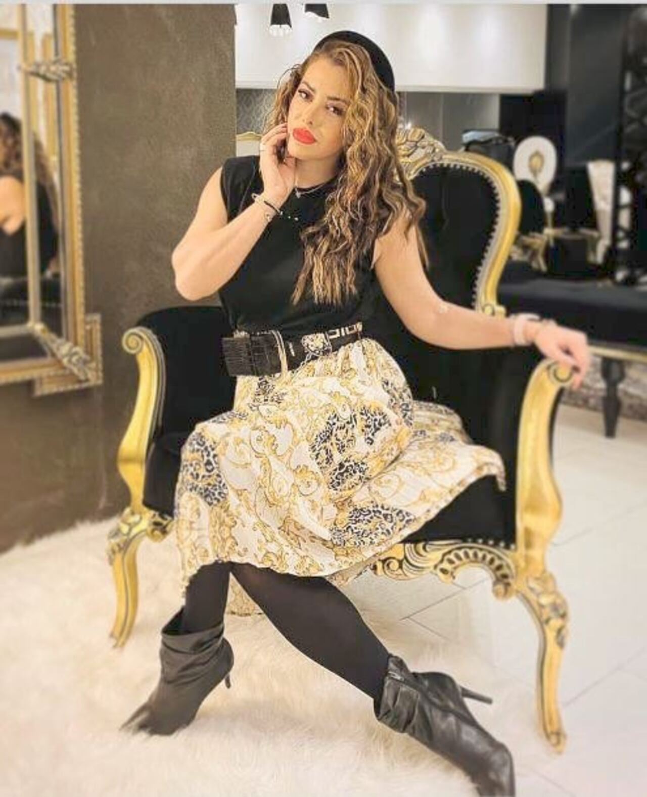 Marly Figueredo fue bloqueada por el periodista.