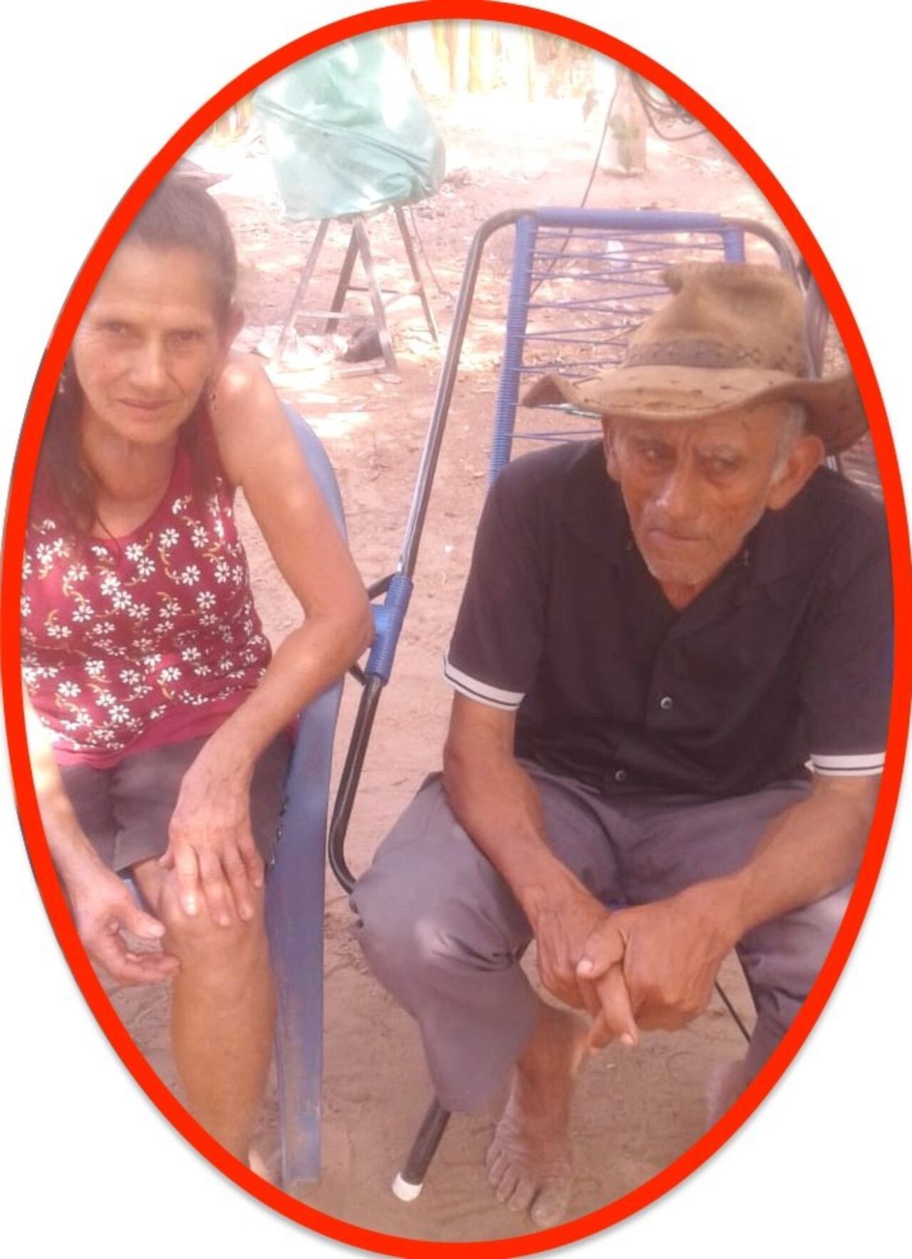 Don José y su esposa están muy asustados por todo lo sucedido.