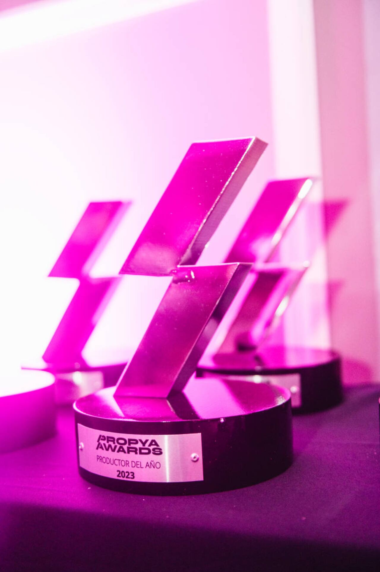 El trofeo de los Propya Awards.