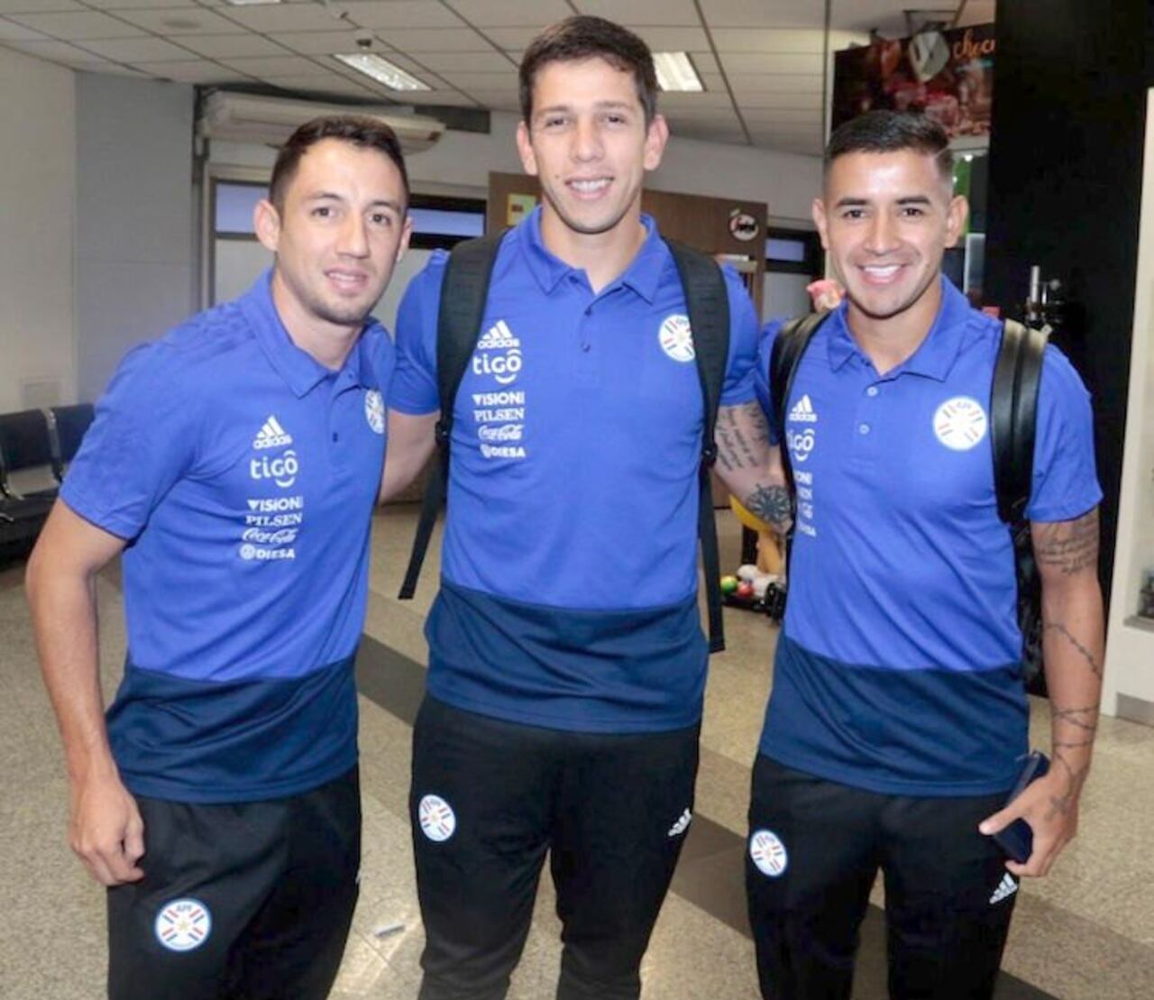 Acá Espínola, en su primera convocatoria.