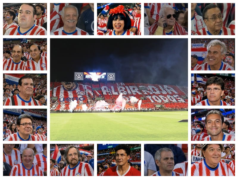 ¡Un homenaje a los que siguen alentando desde arriba!