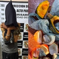 ¡De la huerta a la celda! Quiso meter marihuana entre zapallo, repollo y cebolla