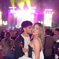Llegó soltero a la Expo, pero un cupido le consiguió novia