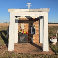 Le construyeron un nicho y dejó de “aparecer”, he’i