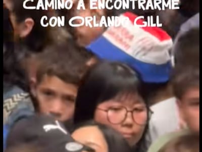 Océano de albirrojos para saludar a Orlando Gill