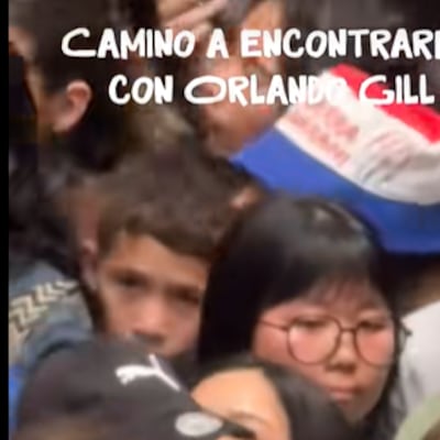 Océano de albirrojos para saludar a Orlando Gill