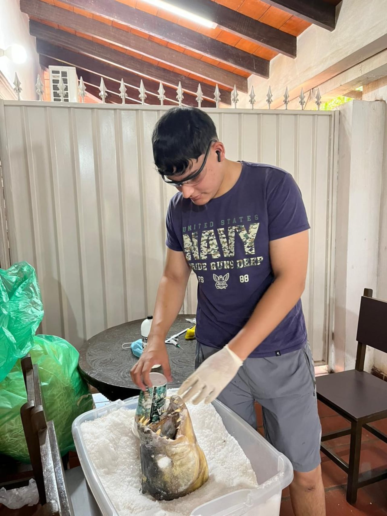 Trabajo a full desde su casa.