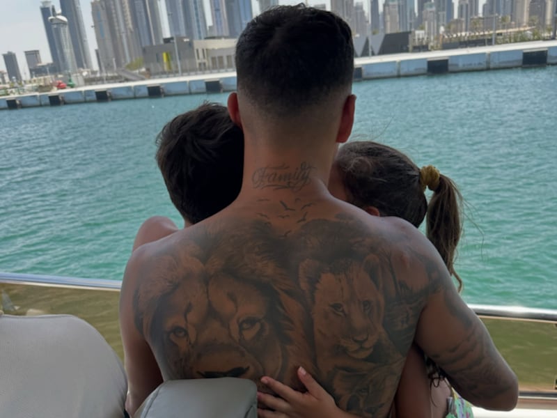 Mirá la emotiva carta que el “Kaku” recibió de sus hijos
