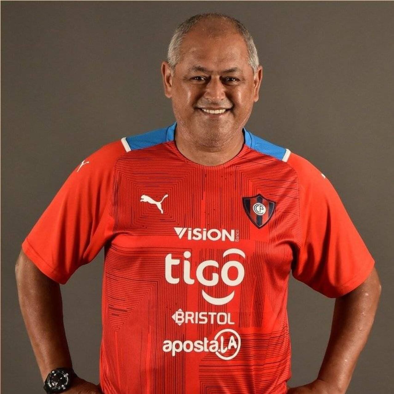 Francisco Arce, DT de Cerro Porteño. FOTO ARCHIVO