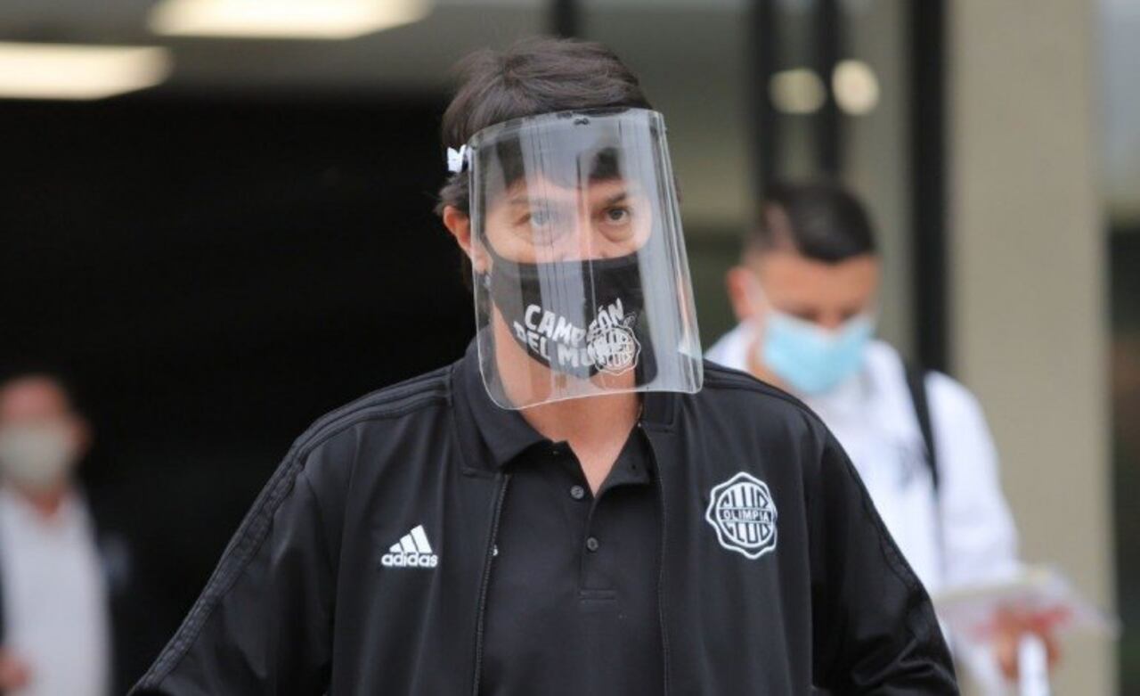 Daniel Garnero, DT de Olimpia.