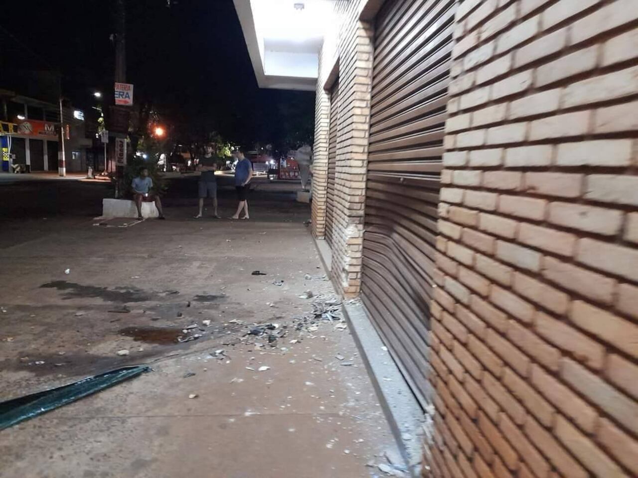 Local donde se produjo el percance sufrió daños avei. DESPERTAR JUVENIL