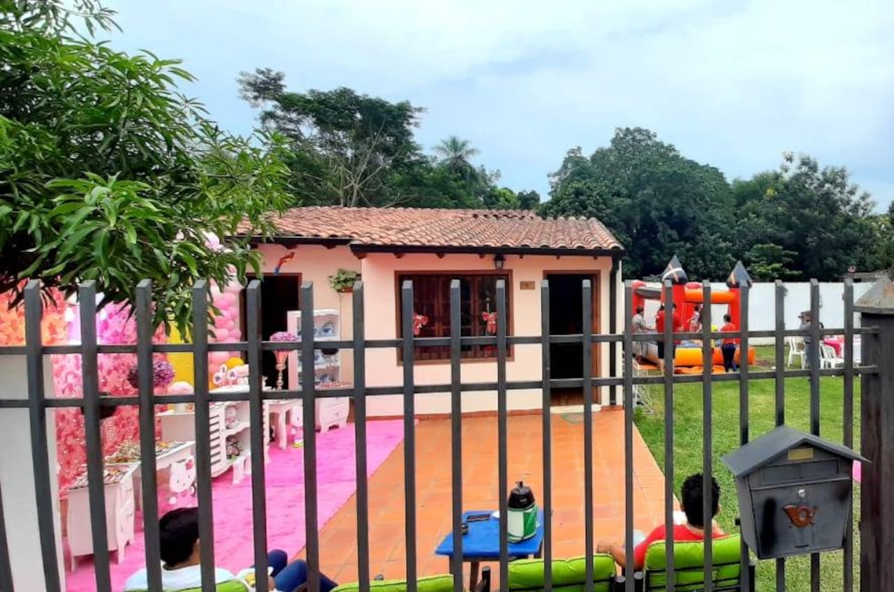 Esta es la casita que Hilda, con su propio esfuerzo adquirió. (GENTILEZA)